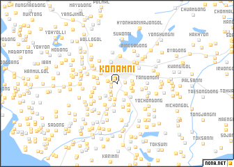 map of Konam-ni