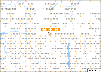 map of Konāpāra