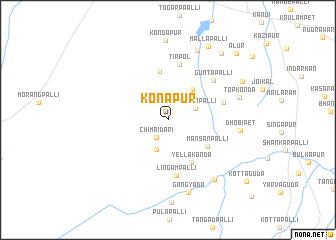 map of Konāpur