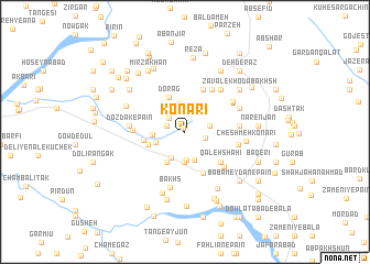 map of Konārī