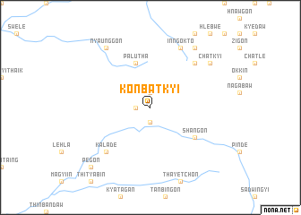 map of Konbatkyi