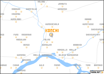 map of Konchi