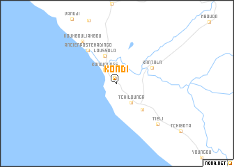 map of Kondi