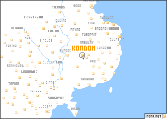 map of Kondom