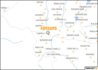 map of Kondurg