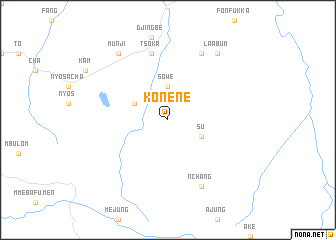 map of Konene