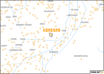 map of Konesra