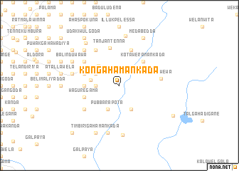 map of Kongahamankada