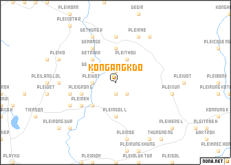 map of Kon Gang K\