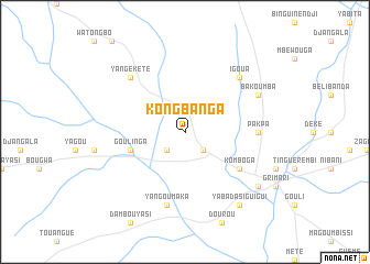 map of Kongbanga