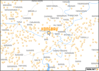 map of Kongbau