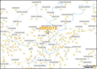 map of Konggit\