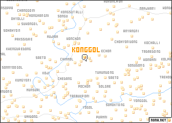 map of Kong-gol