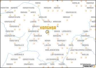 map of Könghsa