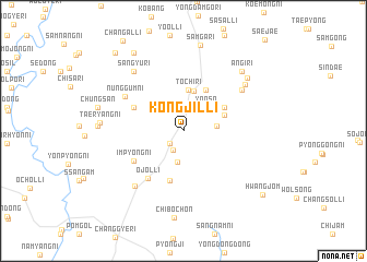 map of Kongjil-li