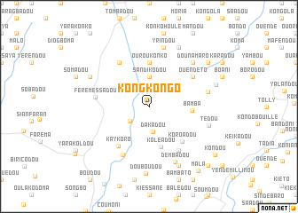 map of Kongkongo