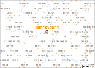 map of Kongkyaung