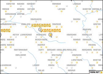 map of Kong-mong