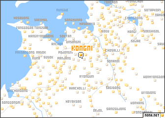 map of Kong-ni