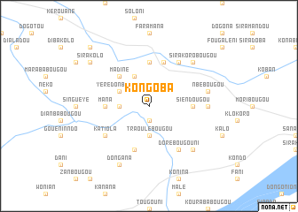 map of Kongoba