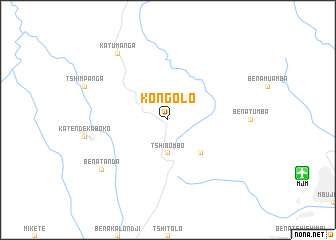 map of Kongolo