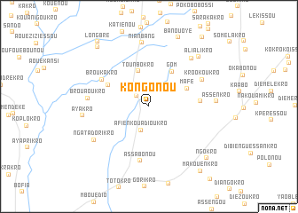 map of Kongonou