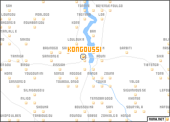 map of Kongoussi