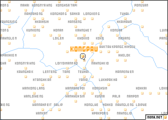 map of Köngpau