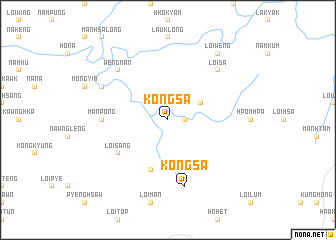 map of Kongsa