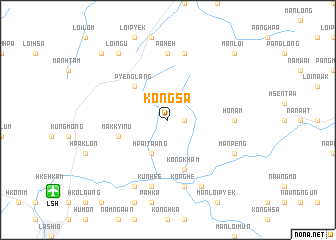 map of Kongsa