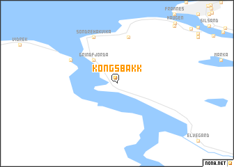 map of Kongsbakk