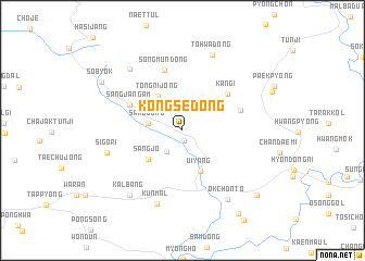 map of Kongse-dong