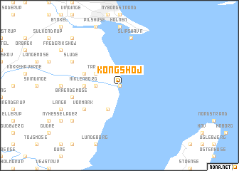 map of Kongshøj