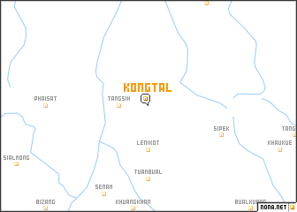 map of Kongtal