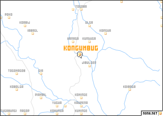 map of Kongumbug