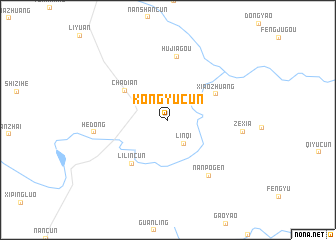 map of Kongyucun