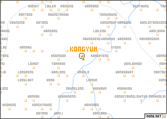 map of Kong Yum
