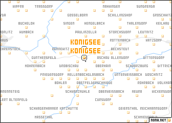map of Königsee
