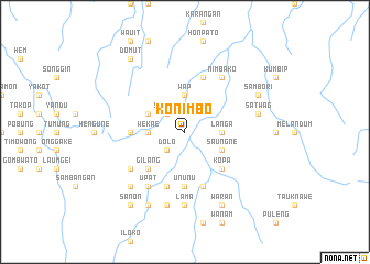 map of Konimbo