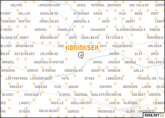 map of Koninksem