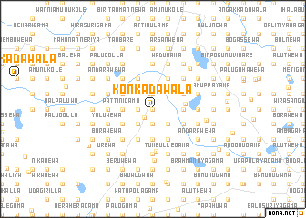 map of Konkadawala