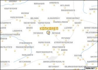 map of Kon\