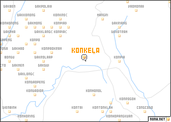 map of Kon Kela
