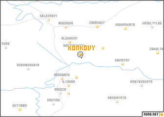 map of Kon\