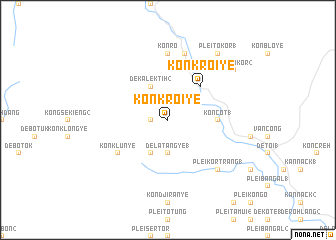 map of Kon Kroi Ye