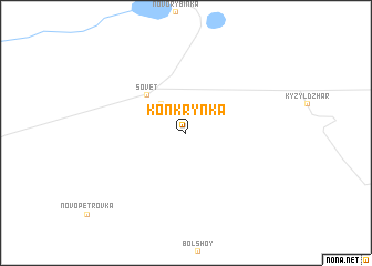 map of Konkrynka