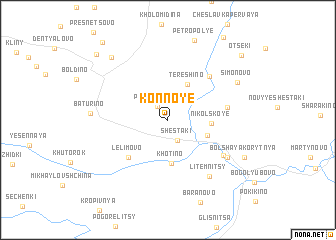 map of Konnoye