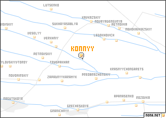 map of Konnyy