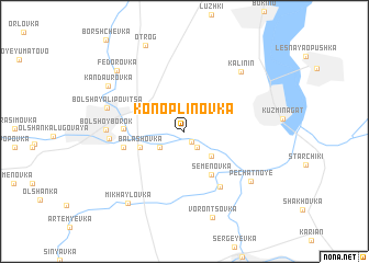 map of Konoplinovka