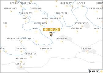 map of Konovka